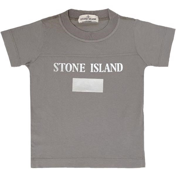 Junior T-shirt Print Grey/Grey - Stone Island