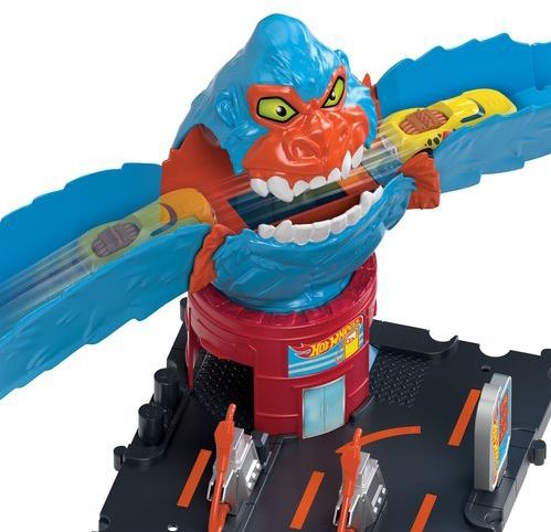 Hot Wheels - City Nemesis Lab - Speelset - Gorilla Aanval