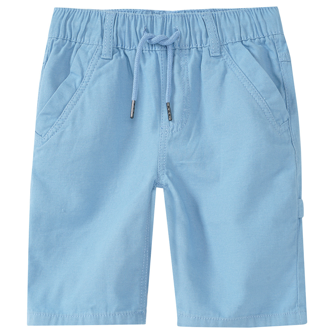Jungen Shorts mit Tunnelzug hellblau