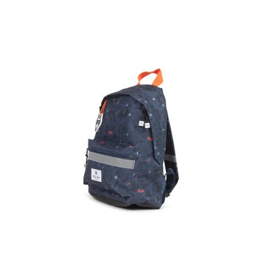 Sac à dos maternelle Robot - 1 compartiment - bleu - Pol Fox