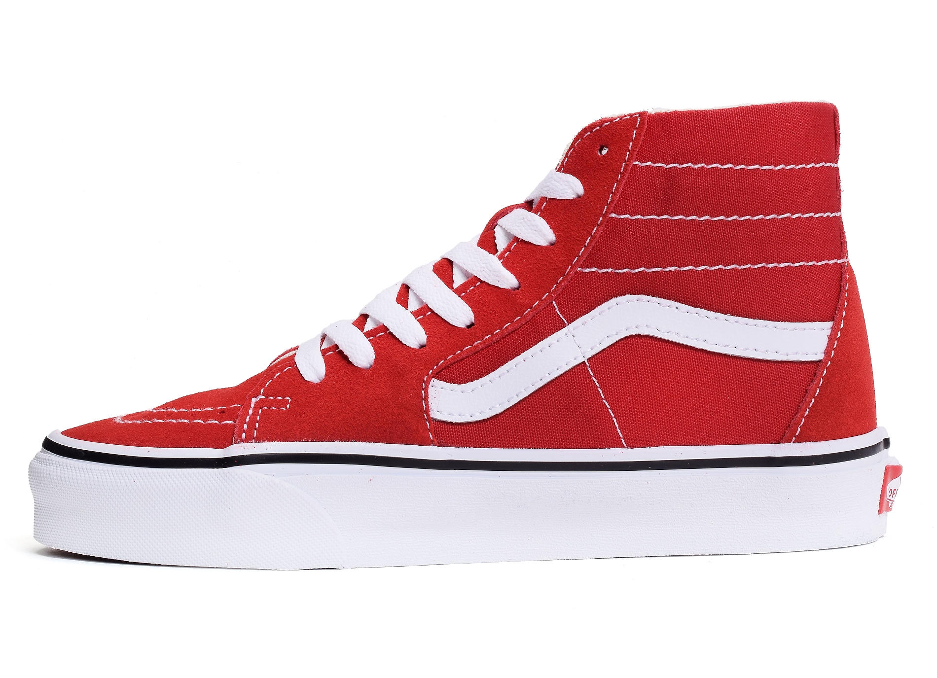 Ua sk8 hi tapered rouge