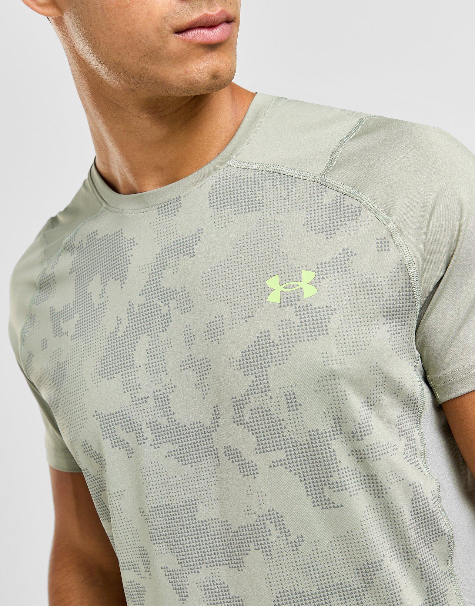 Under Armour T-Shirt HeatGear Camo Homme