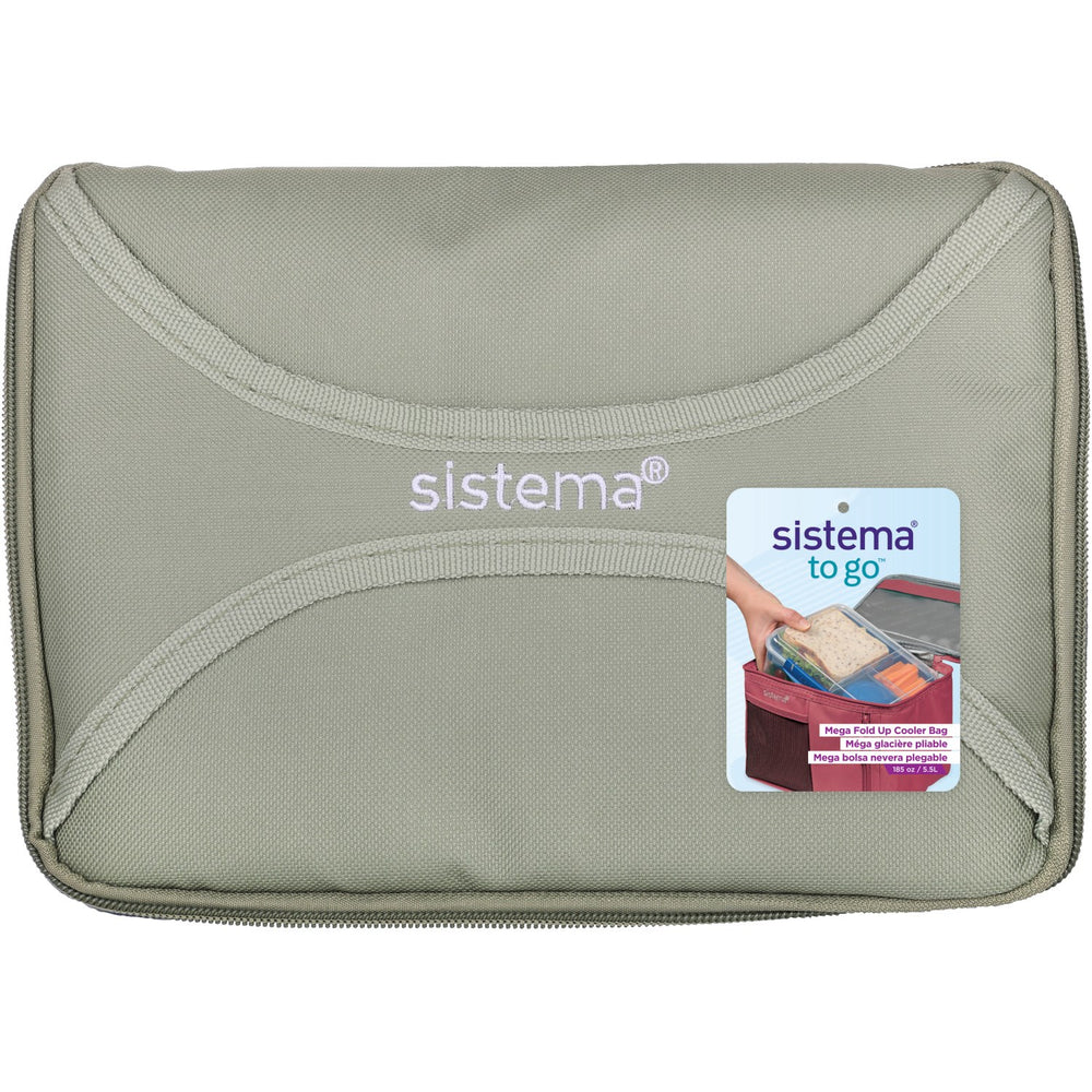 Køb Sistema Sage Green To Go Mega Fold Up Coolers 5,5 L
