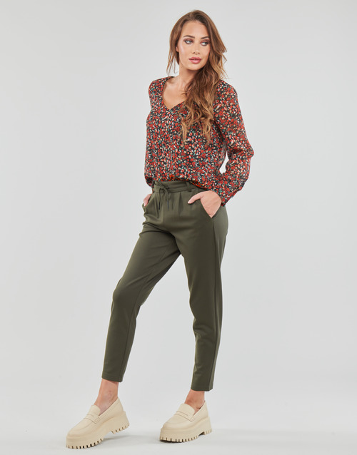 Only - ONLPOPTRASH LIFE EASY COL PANT PNT NOOS Kaki