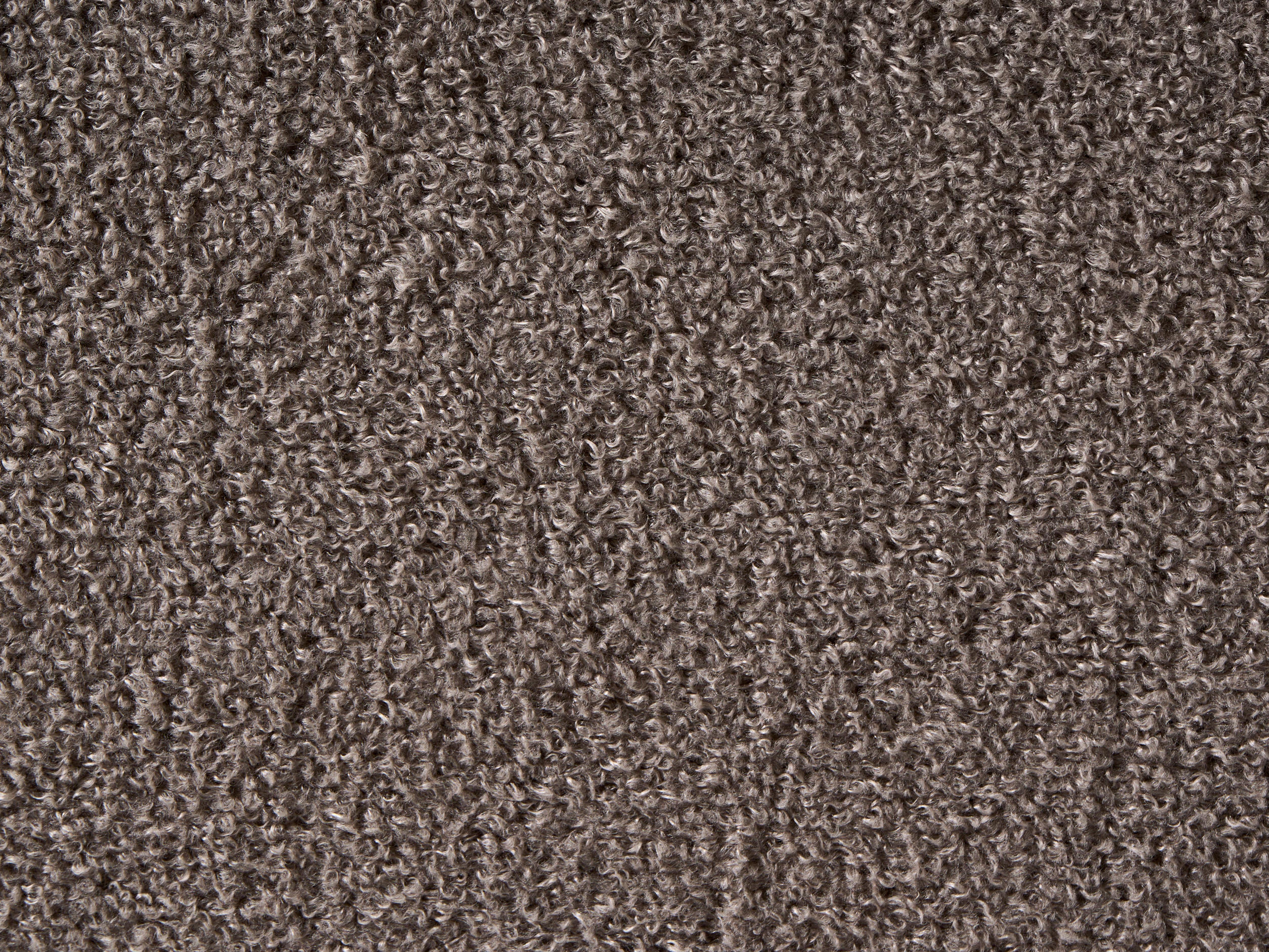 Opbergbed zonder hoofdbord Bouclé DINAN 160 x 200 cm Taupe