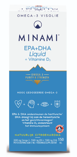 Minami EPA&DHA Vitamine D3 Liquid 150ML