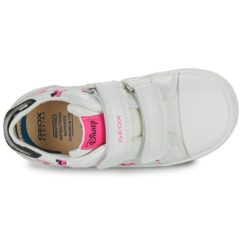 Geox - B KILWI GIRL - Blanc / Rose