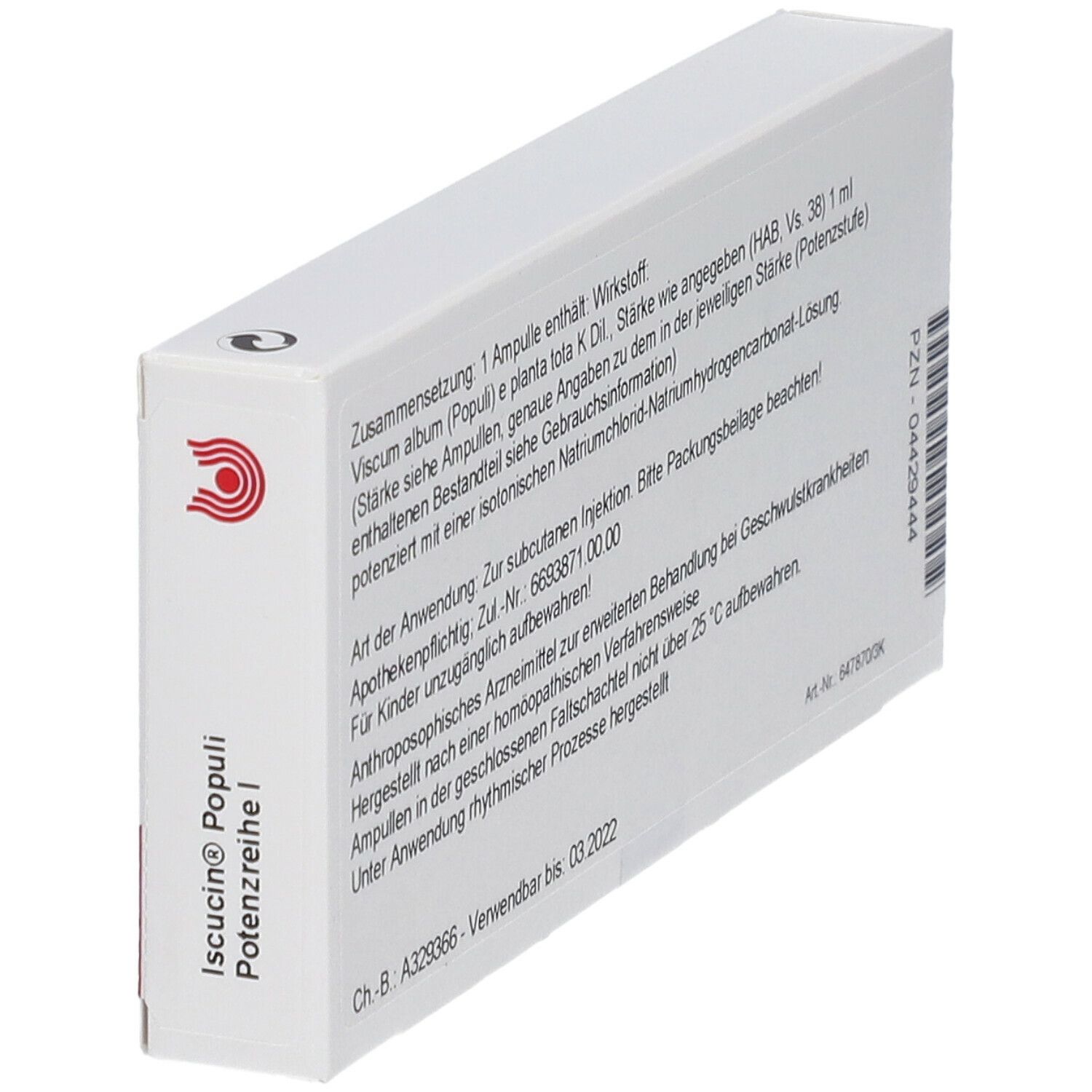 WALA® Iscucin Populi Potenzreihe I Amp.