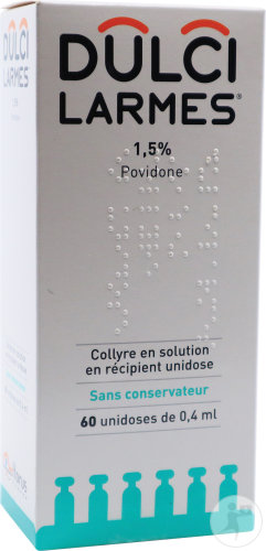 Dulcilarmer1,5% Povidone Collyre En Solution Unidoses 60x0,4ml