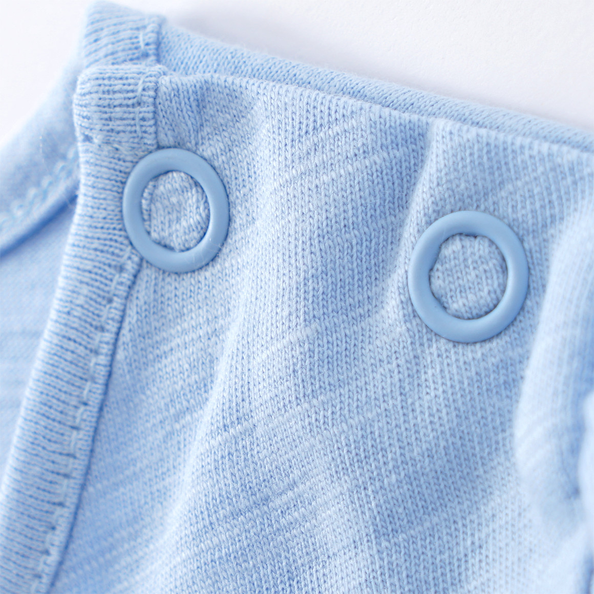 Topomini Baby T-Shirt mit Pailletten hellblau