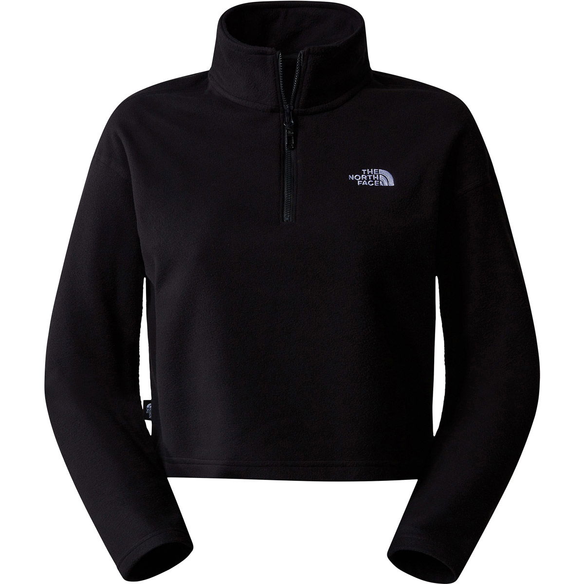 The North Face 100 Glacier Cropped 1/4 Zip Fleecetrøje Dame