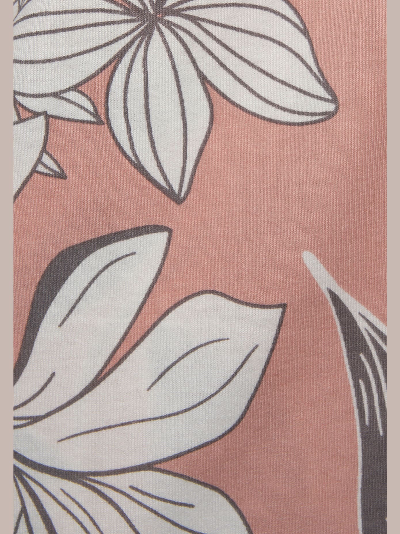 Kimono court à imprimé floral