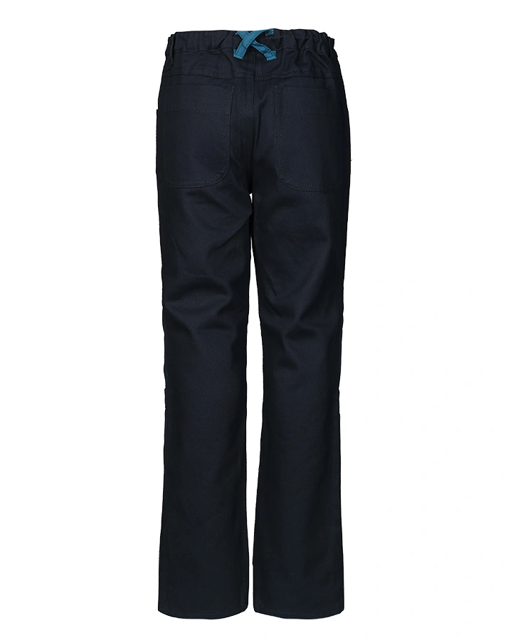 Funktions-Hose KUUSI CANVAS mit Kniebesatz in navy