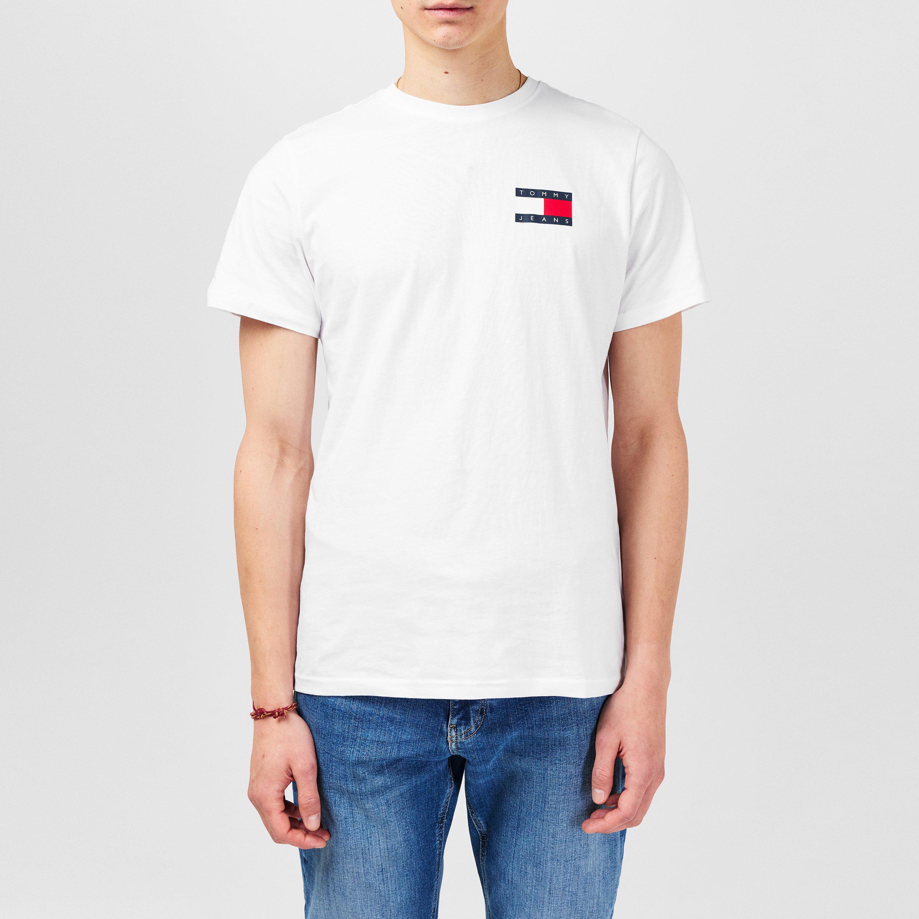 Tommy Jeans TJM SLIM ESSENTIAL FLAG TEE EXT