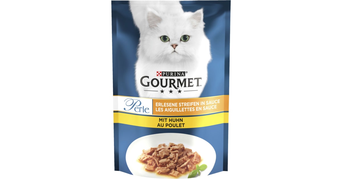 PURINA Gourmet Perle Streifen Huhn