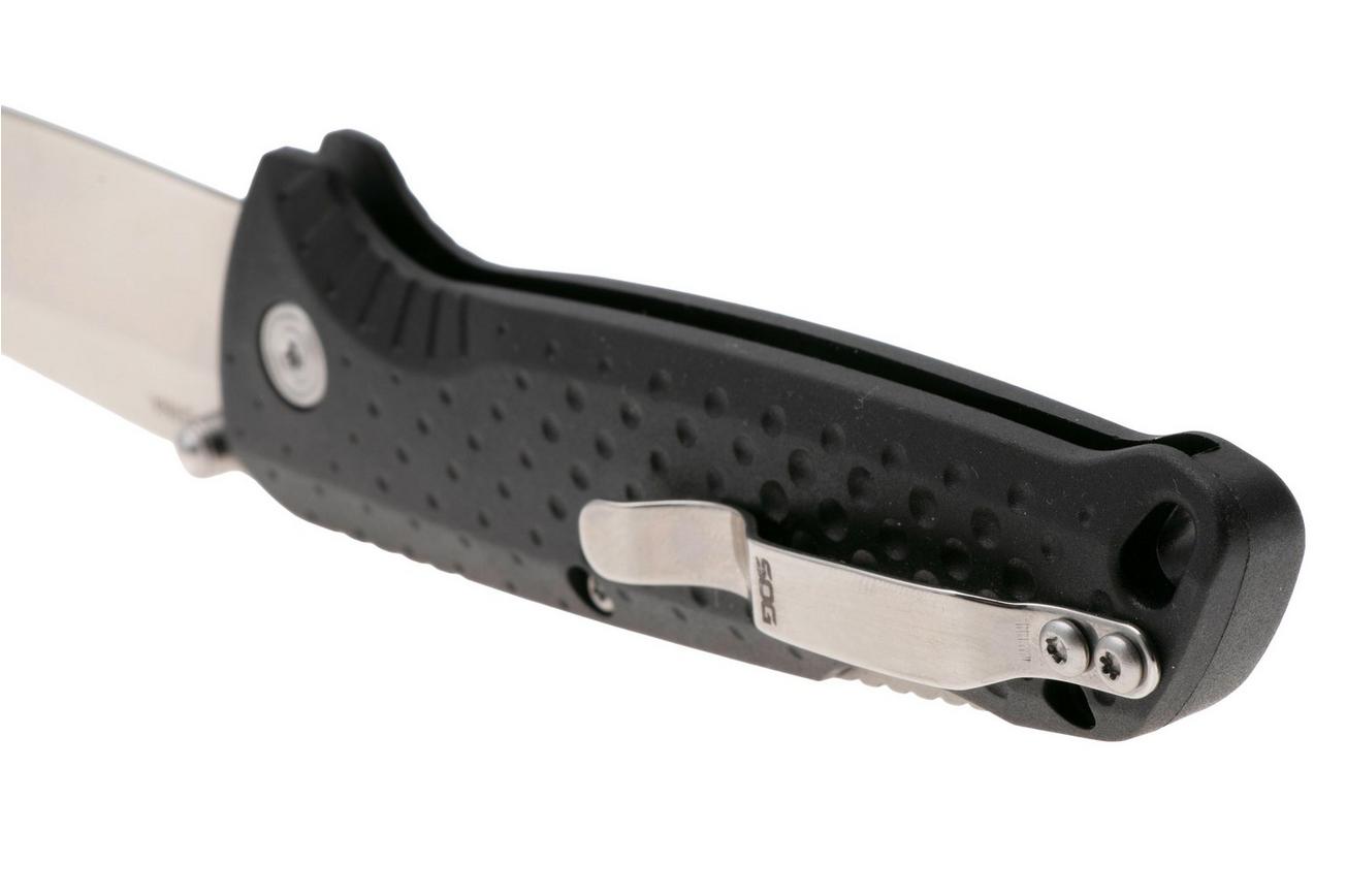 SOG Adventurer LB 13-11-08-43, Satin 5CR15MOV, Black GRN zakmes