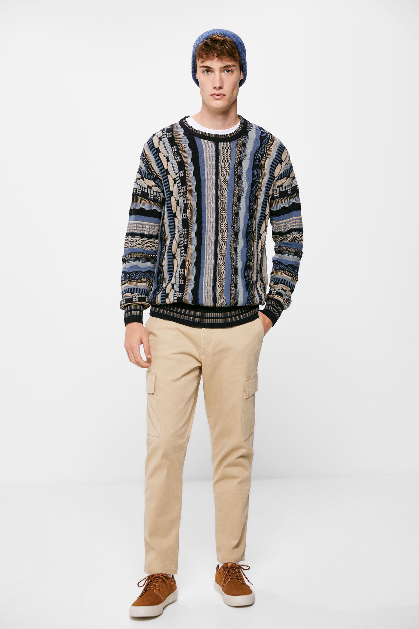 jérsei jacquard vintage