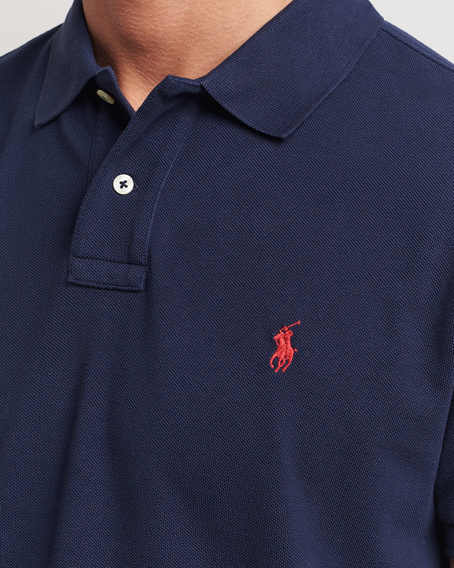 Polo Ralph Lauren Custom Slim Fit Polo Newport Navy