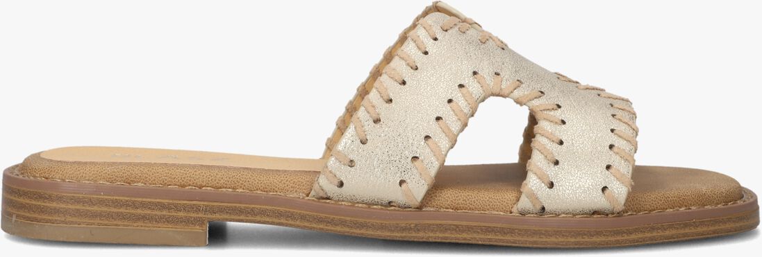 goudkleurig blasz slippers 0657-03