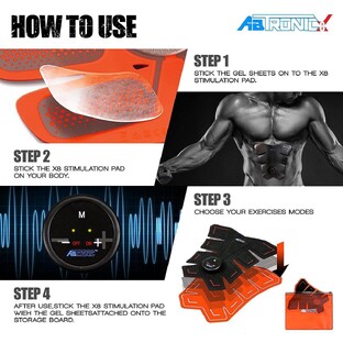 Abtronic X8 Buikspiertrainer 1ST