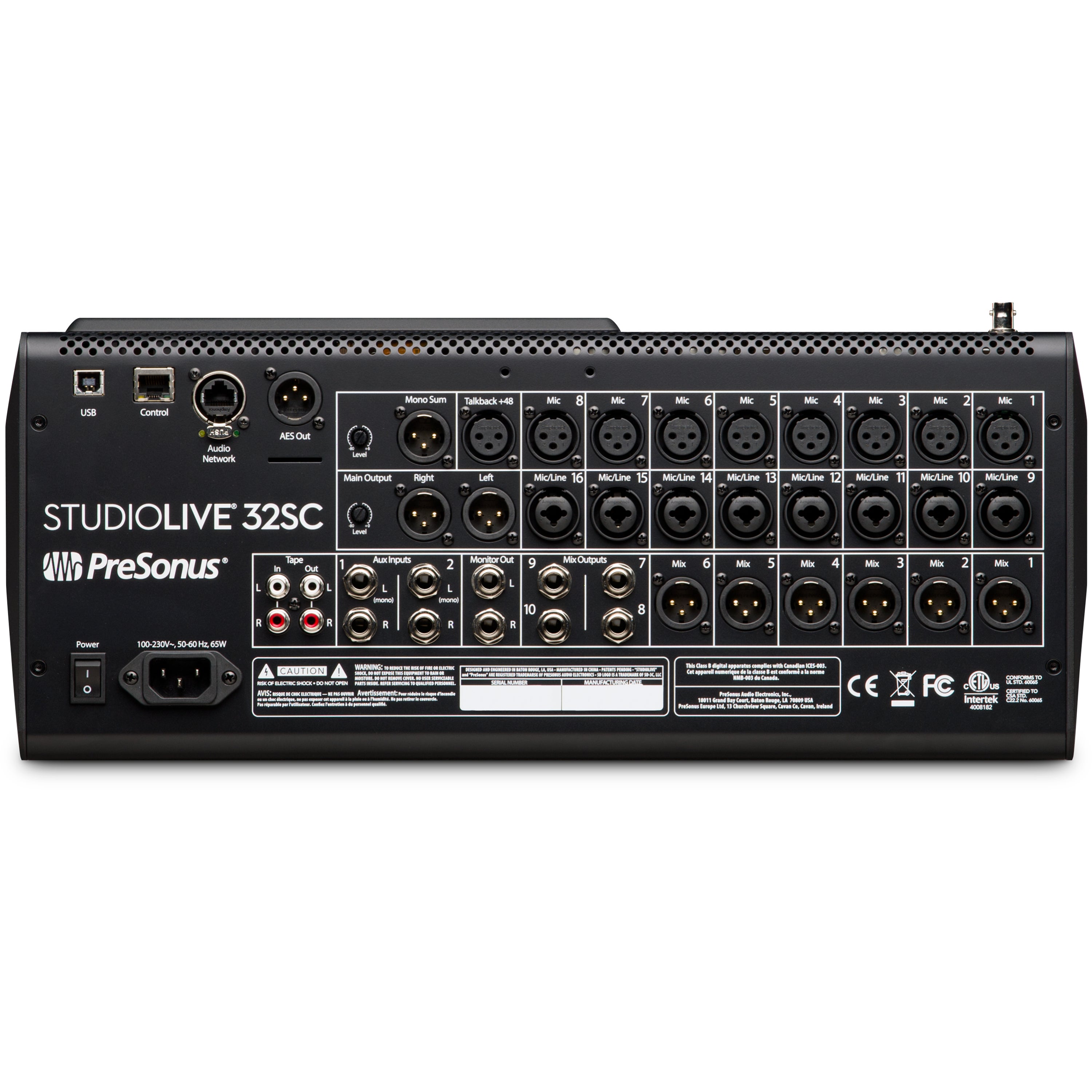 Presonus Studiolive 32SC III digitale mixer