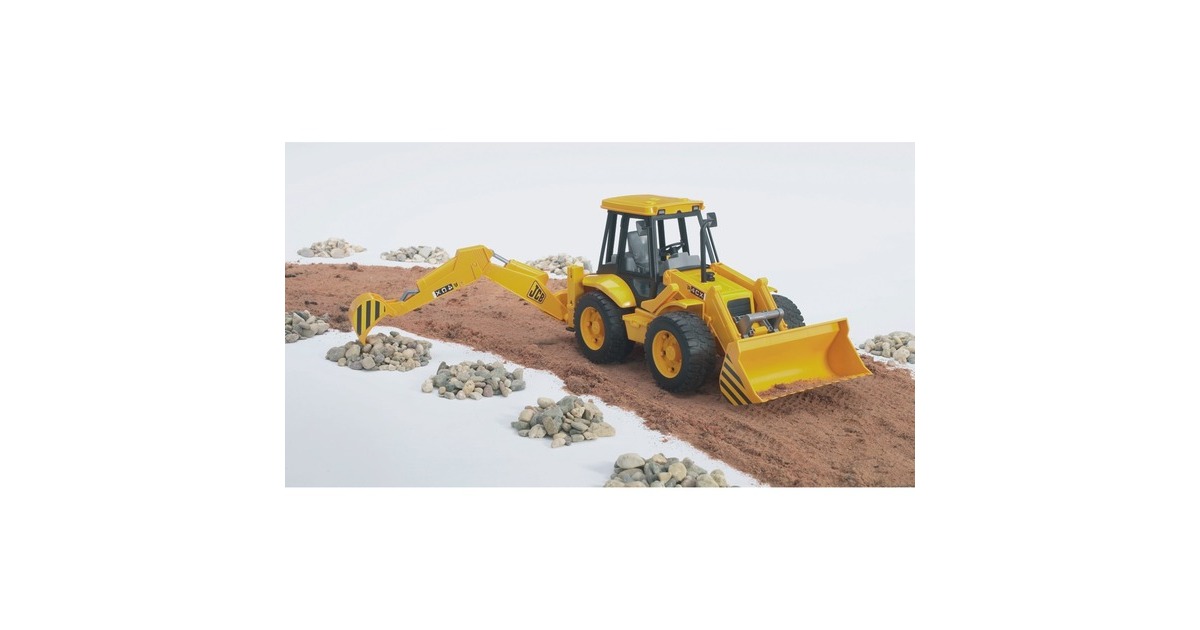 bruderJCB 4CX graaflaadmachine Modelvoertuig  (02428)