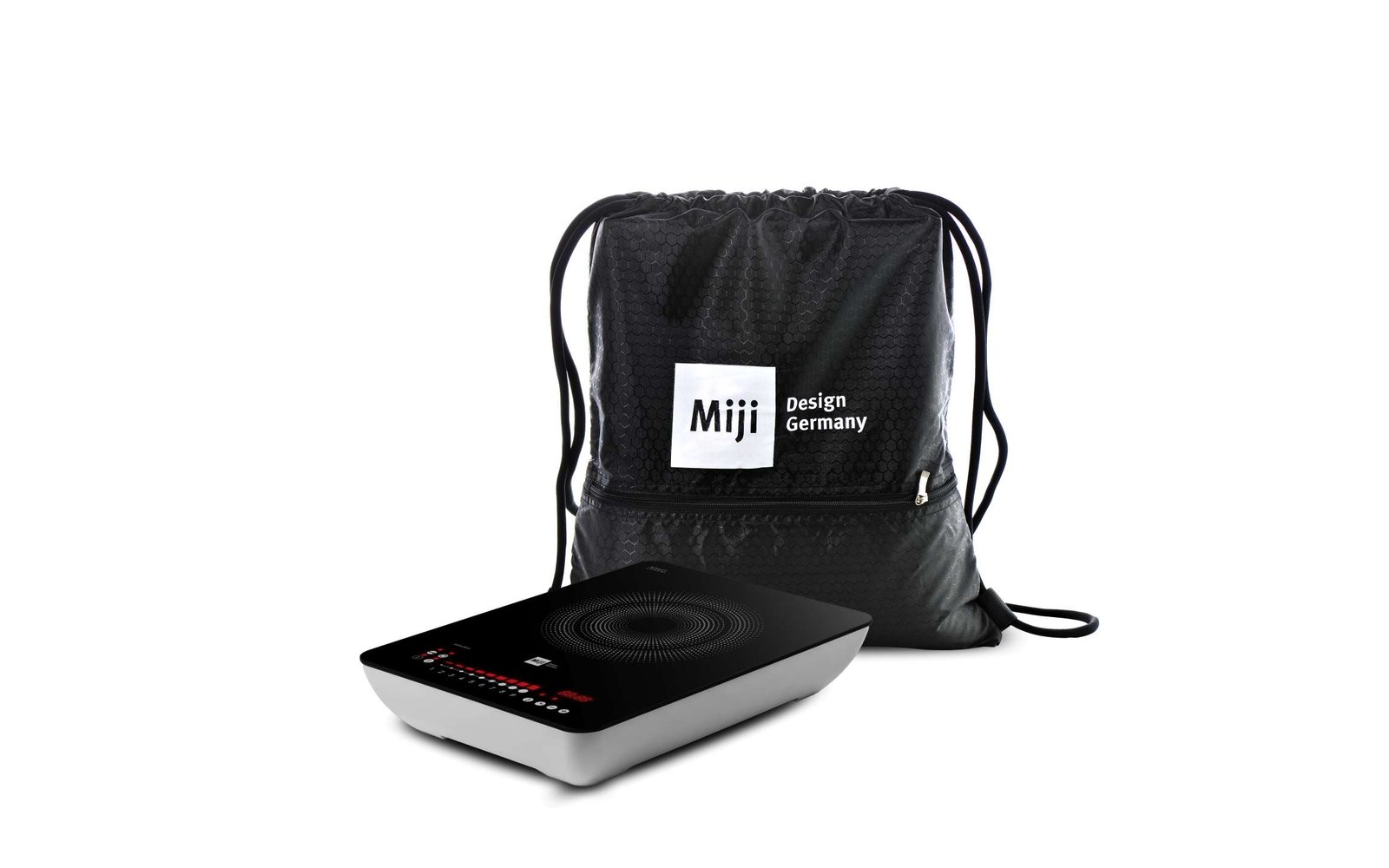 Miji Twist Bag Transporttasche für Star 3 Kochplatte schwarz
