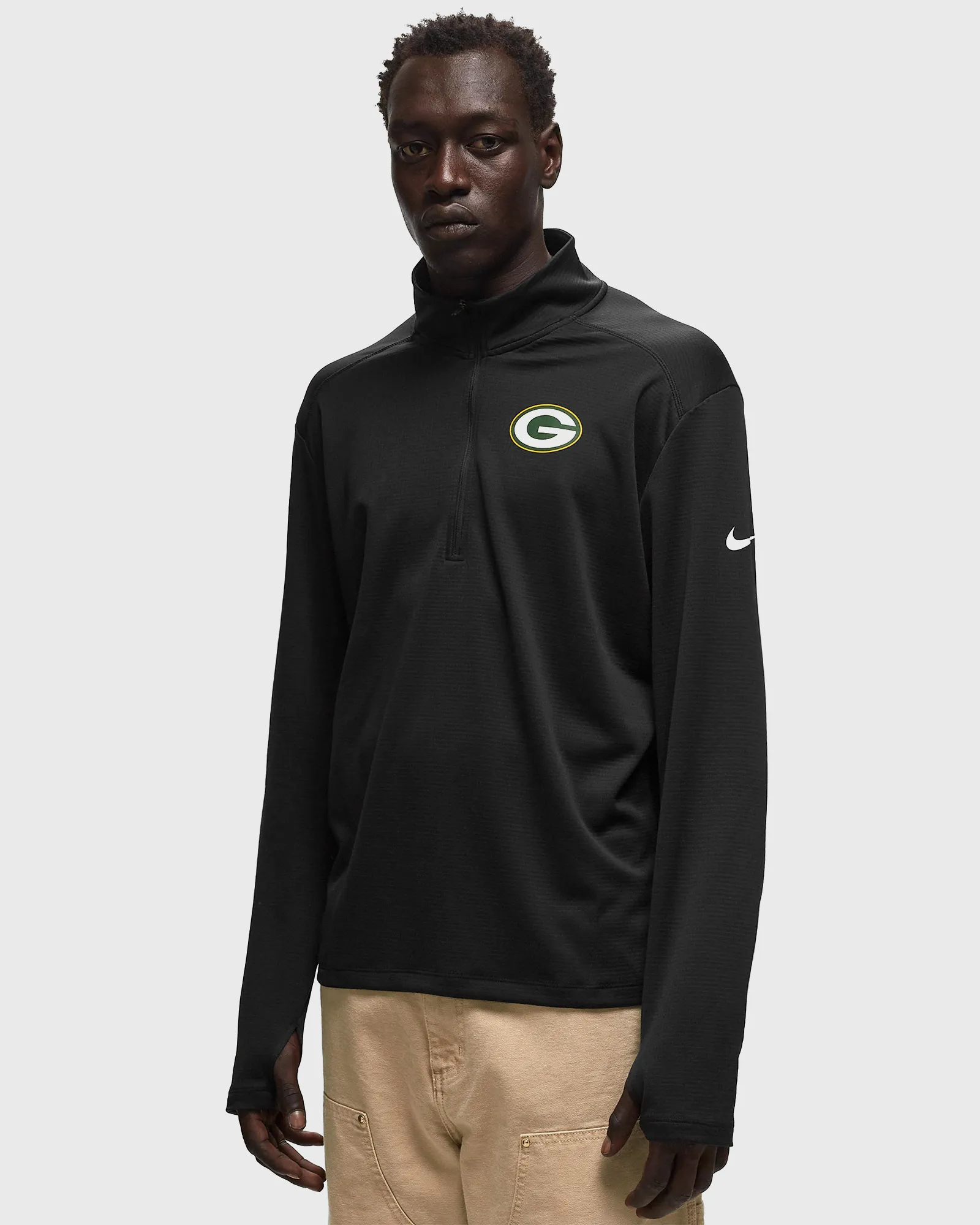 Nike NFL Green Bay Packers Nike Pacer Half Zip