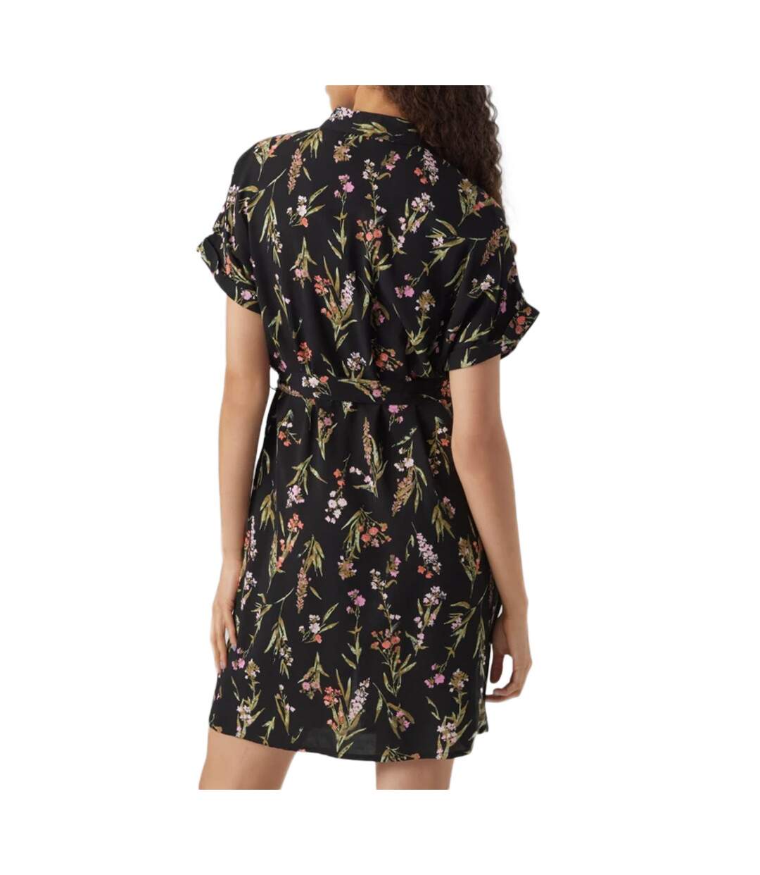 Robe Chemise Noire Femme Vero Moda Easy