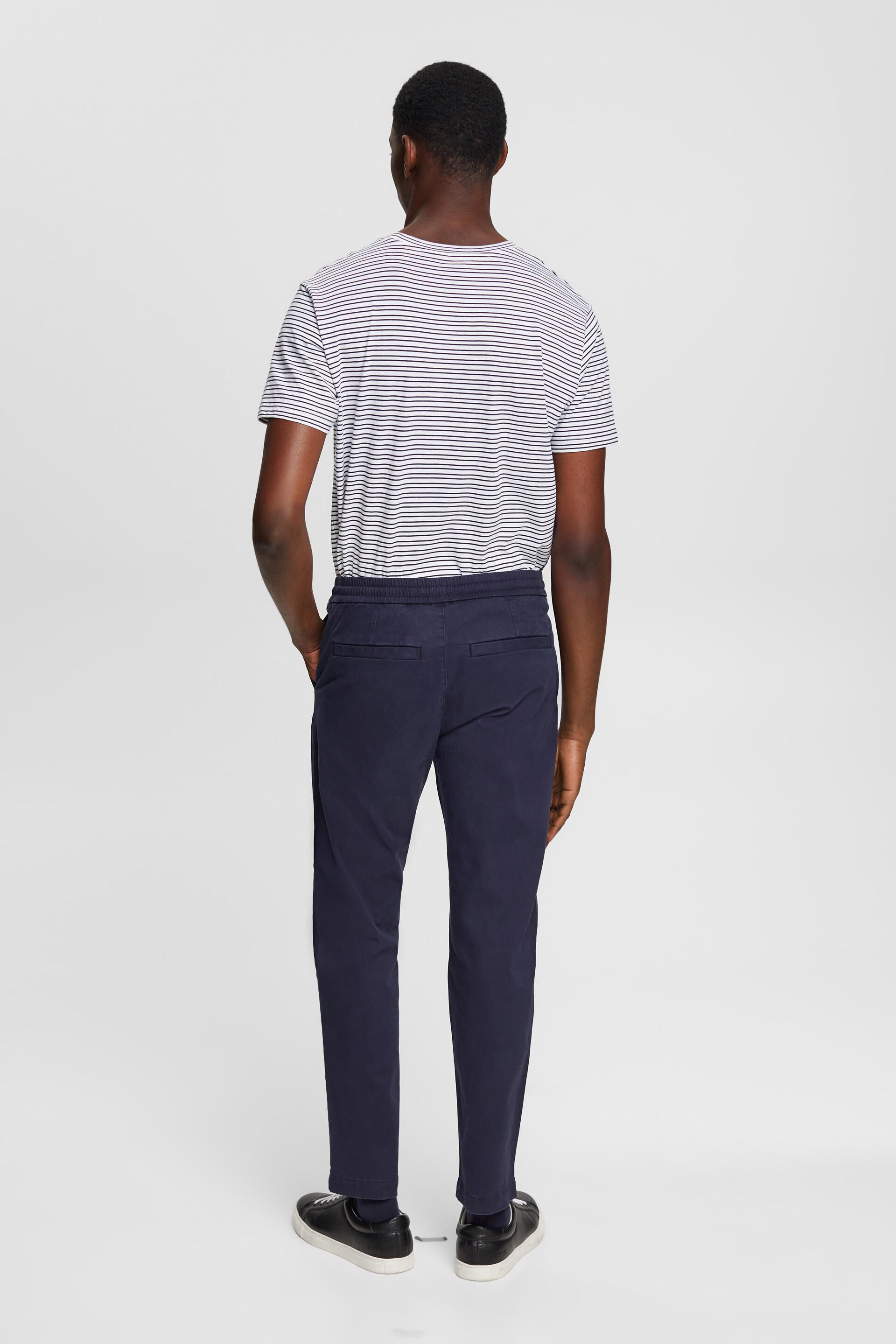 Chino à cordon coulissant à la taille