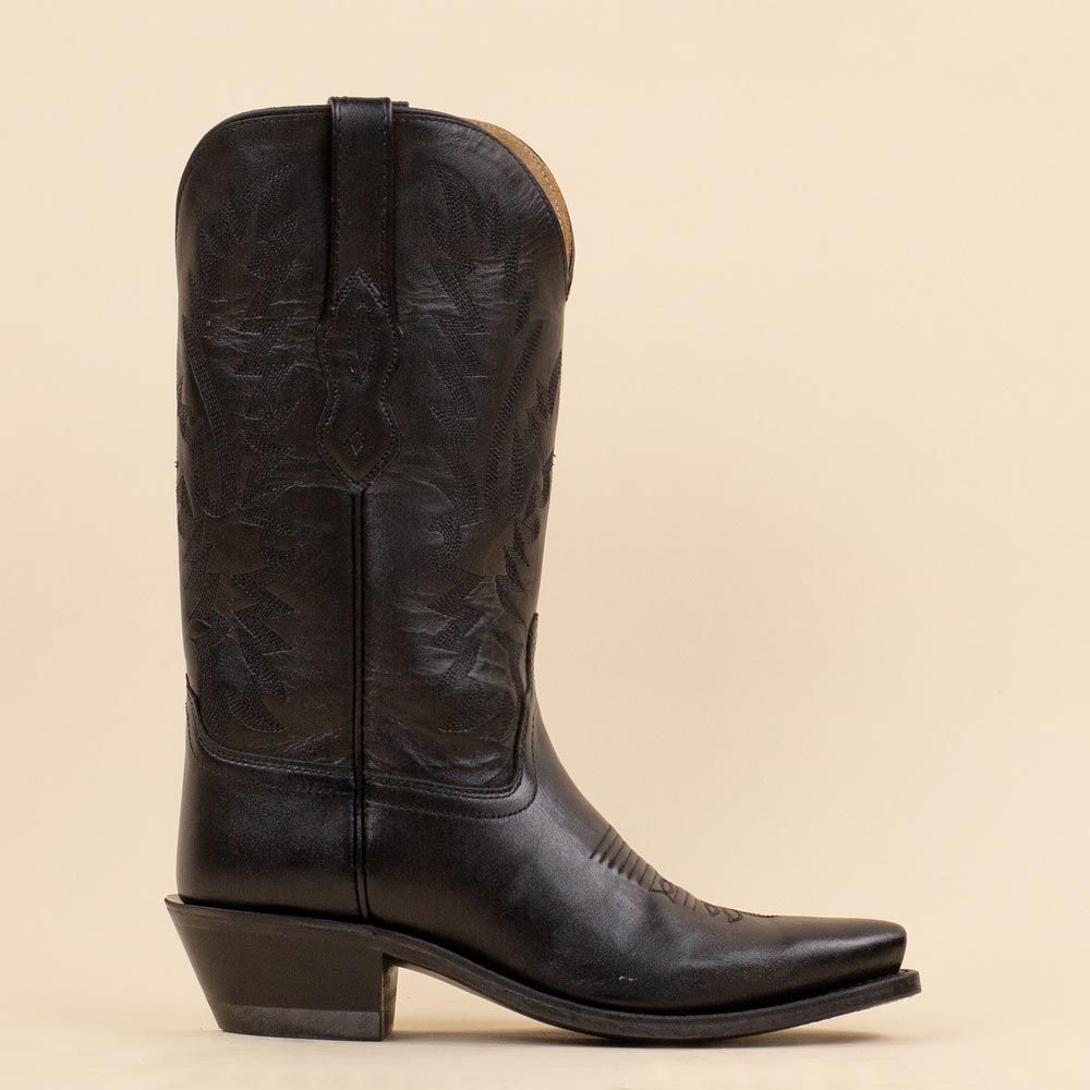 Old West LF1510E cowboylaarzen Zwart