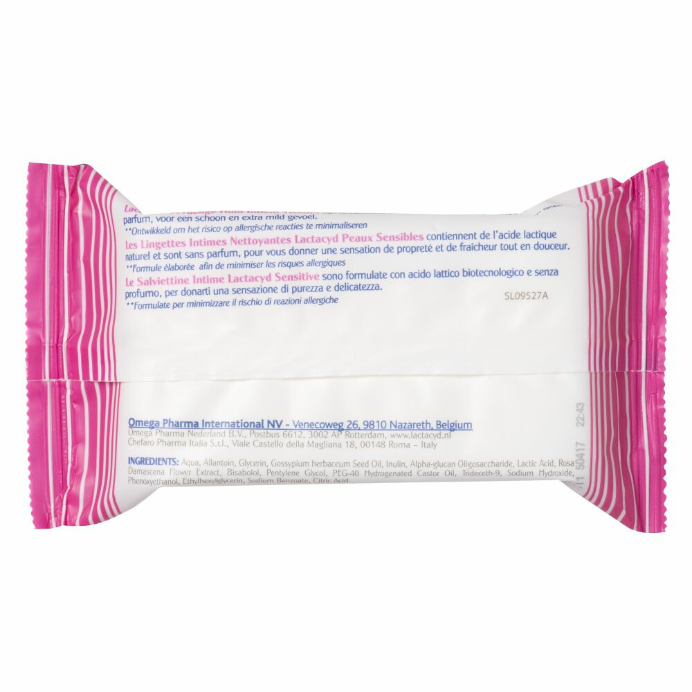Lactacyd Tissues Gevoelige Huid15 stuks