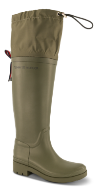 Tommy Hilfiger Gummistøvle Grøn FW0FW06778RBN