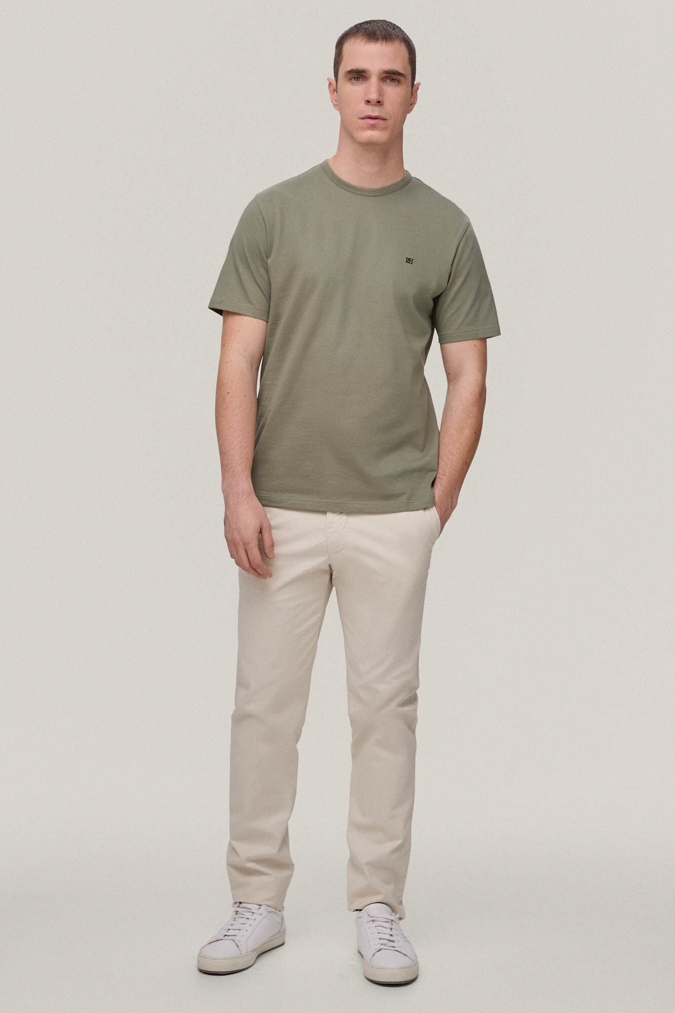 Camiseta básica - Verde