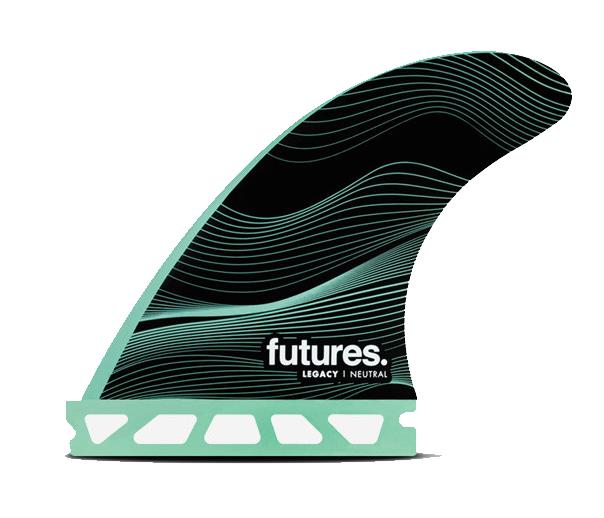 Futures F4 Legacy Series - Green - Thruster - S