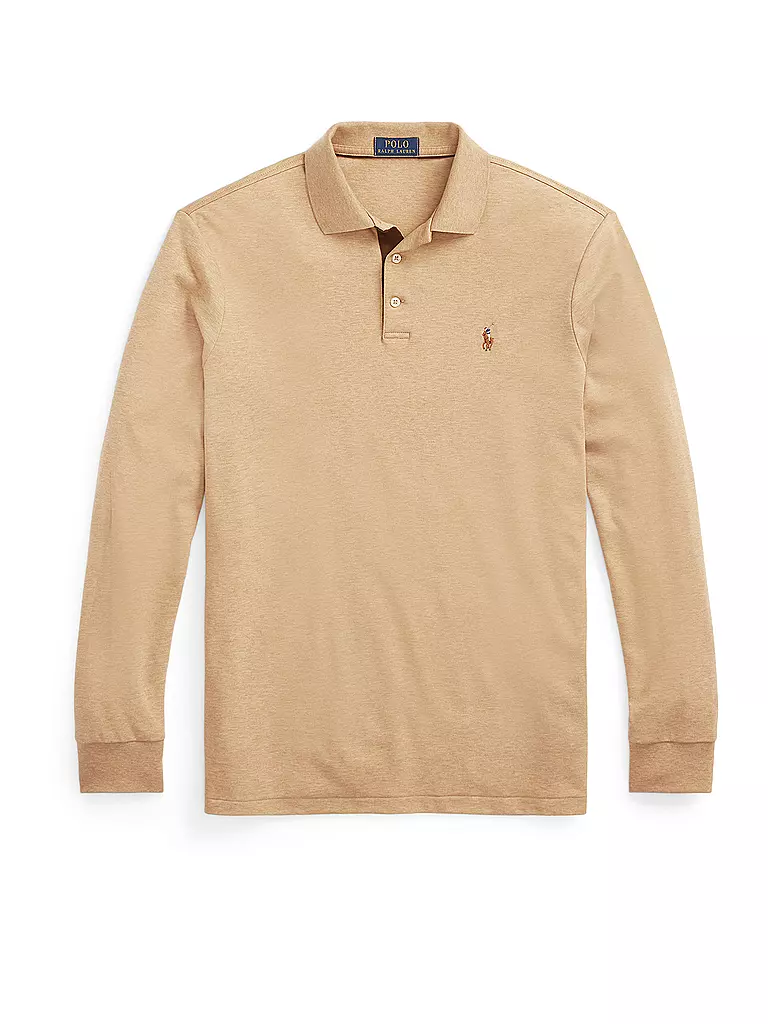 POLO RALPH LAUREN Poloshirt Custom Slim Fit beige