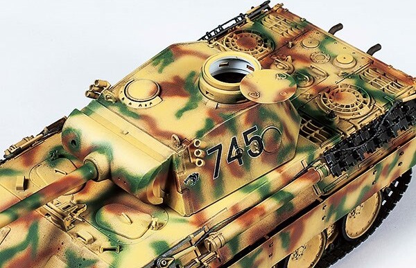 Tamiya - Panther Ausf.D Model Tank Byggesæt - 1:35 - 35345