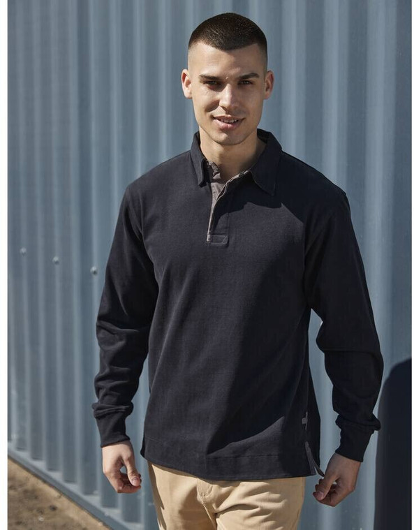 Front row FR043 - Polo Rugby Manches Longues Homme