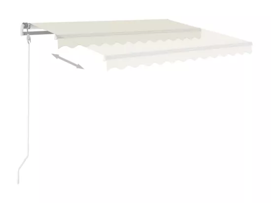 Auventanuel rétractable 450x350 Crème