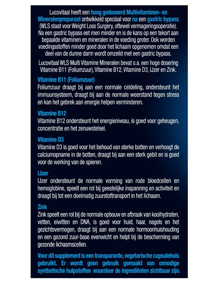 WLS Multi Vitamine Mineralen