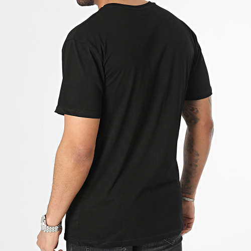 Tee Shirt Poche Noir Blanc