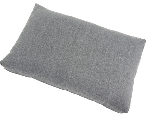 Garden Place Eila loungeset, 237 x 237 cm, 7-zits, 3-delig, inclusief tafel 120 x 70 x 69 cm in houtlook, inclusief lichtgrijze zitkussens