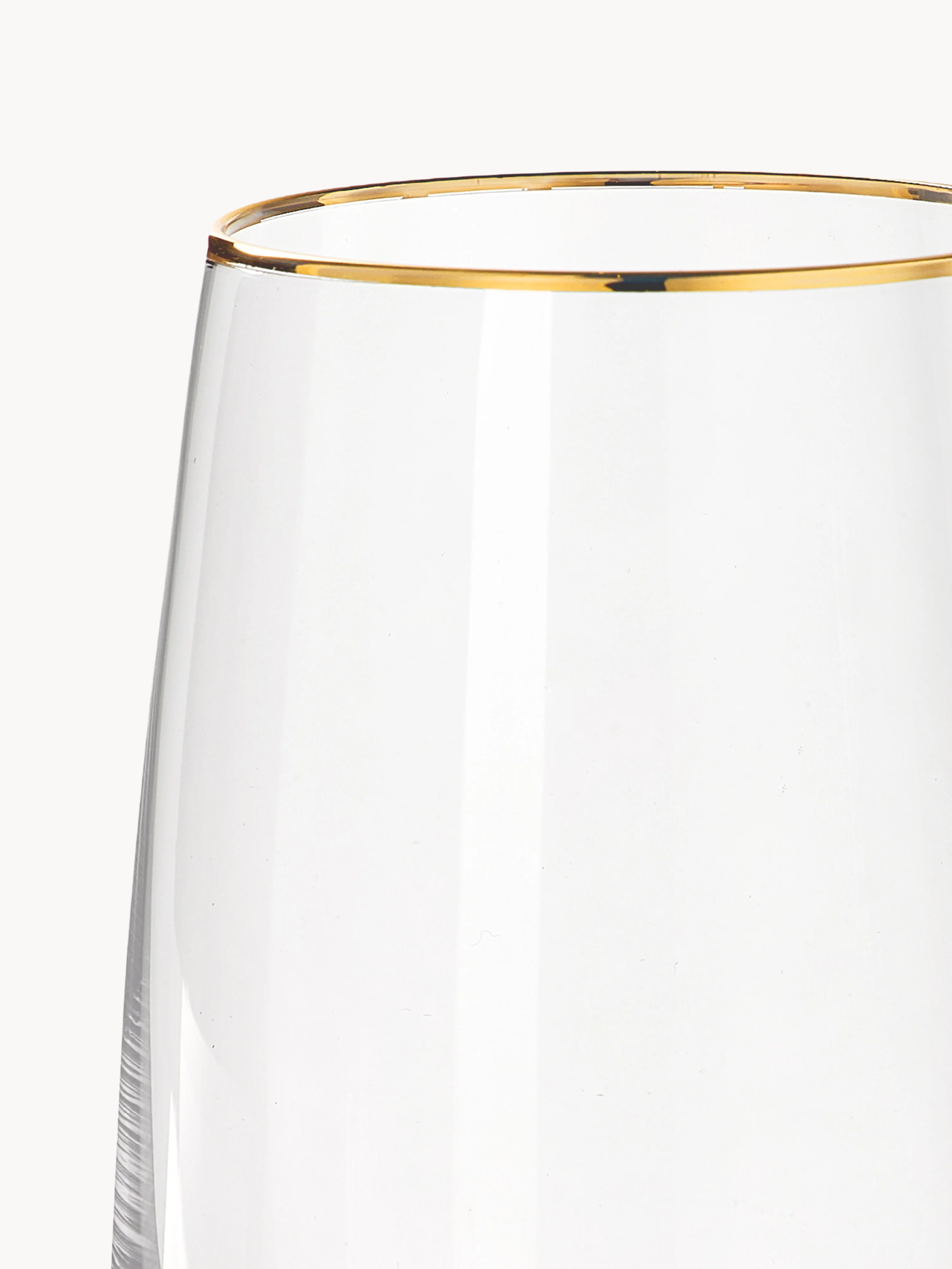 Mondgeblazen longdrinkglazen Ellery, 4-delig
