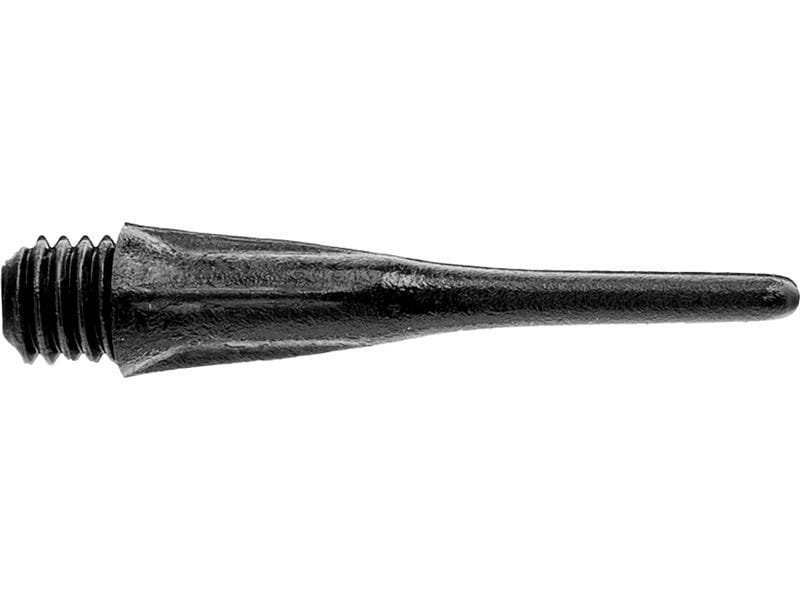 Karella Softspitzen Ultimo 50 Stück – Schwarz Softdart-Spitzen 2BA Gewinde (4.7 mm)