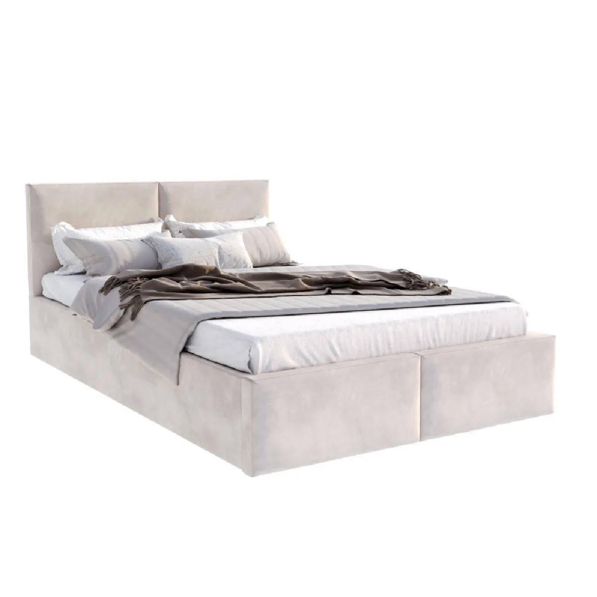 Kids Literie Tesia Lit Coffre - 120x200 - Crème