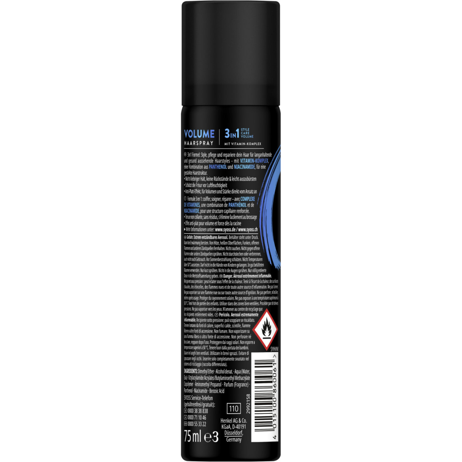 Syoss Haarspray Volume Lift Mini
