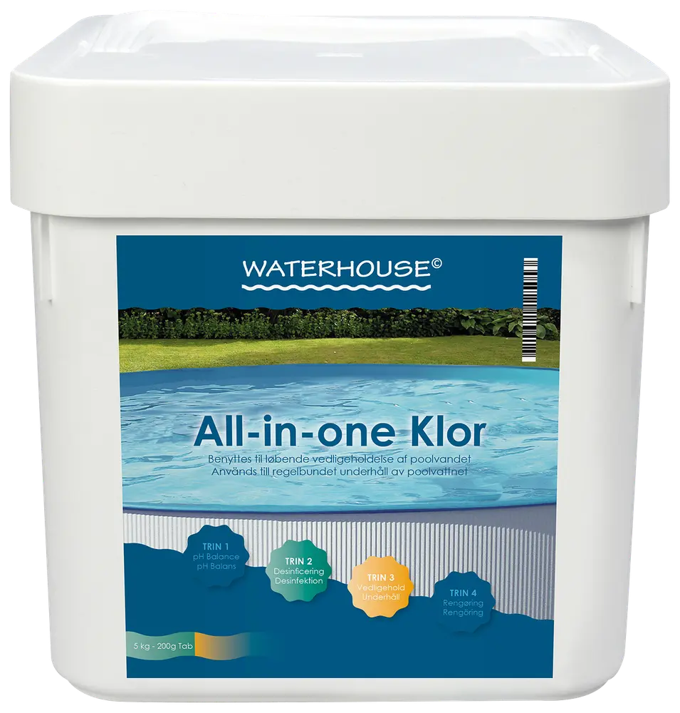 Waterhouse All-in-one Klor 5 kg