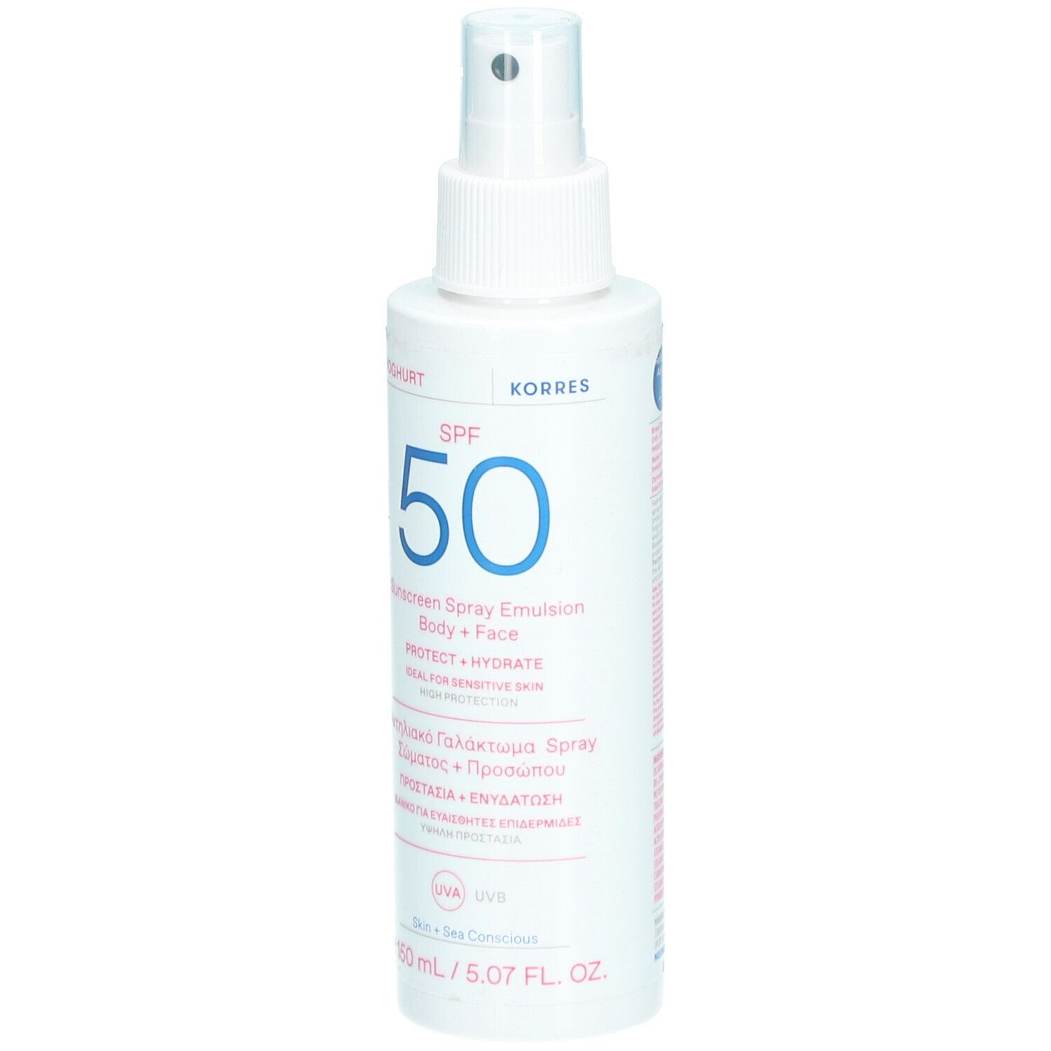 KORRES Yoghurt Sonnenschutz Sprüh-Emulsion für Gesicht & Körper SPF30