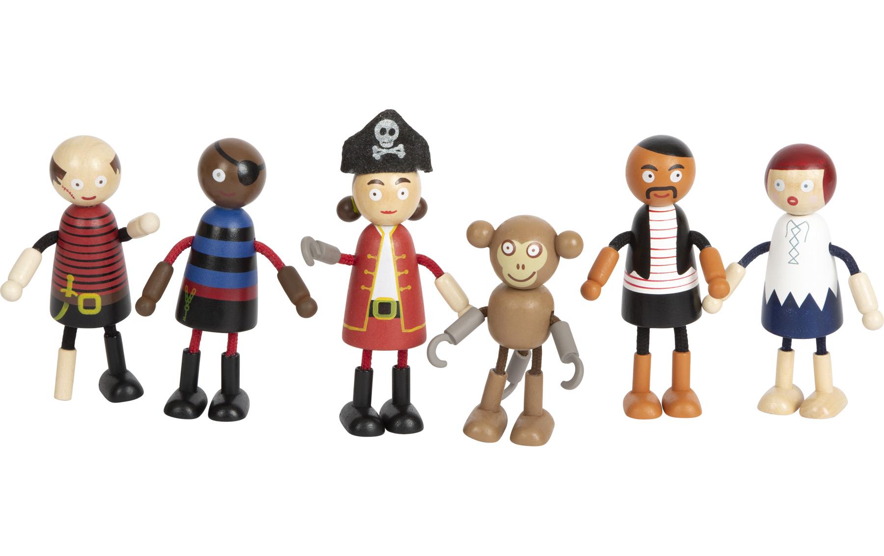 Biegepuppen Piraten FigurenFiguren aus Holz