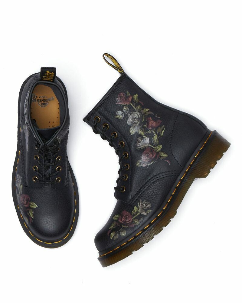 DR. MARTENS<br>Botas de couro Nappa 1460